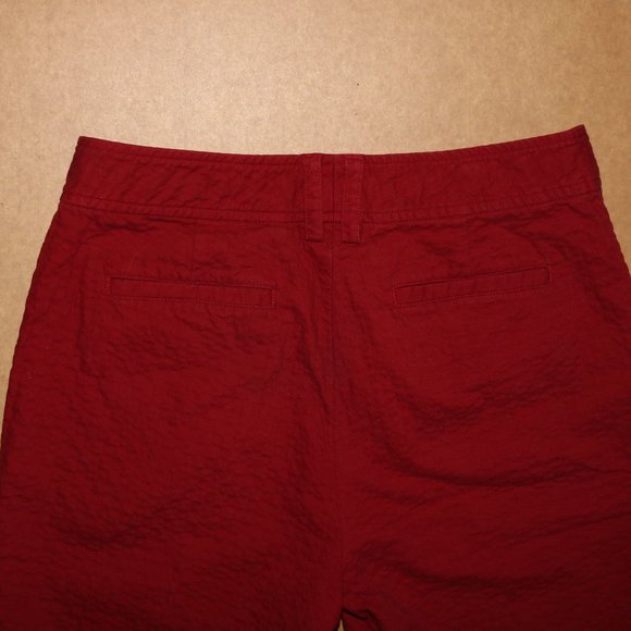 Oxford Golf Red Shorts - 100% Cotton w29 Length 21 - Picture 6 of 8